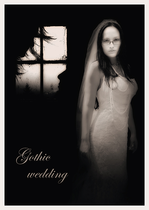 gothic wedding 1